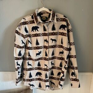 Cabelas for Women heavy flannel shirt